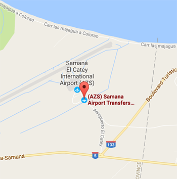 AZS El Catey Airport Transfers - Samana Cheap Price Airport Taxi and Transfer with PAYANO TAXI.